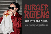 Bleuters Mocren Handmade Display, a Handwritten Font by Maulana Creative (Thumbnail 2 of 8)
