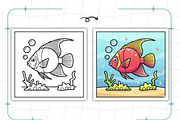 Bold and Easy Comfy Ocean, an Animal Illustration by Ink Gallery (Thumbnail 6 of 9)