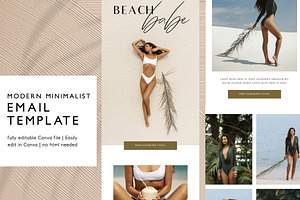 Beach Boho Email Marketing Template