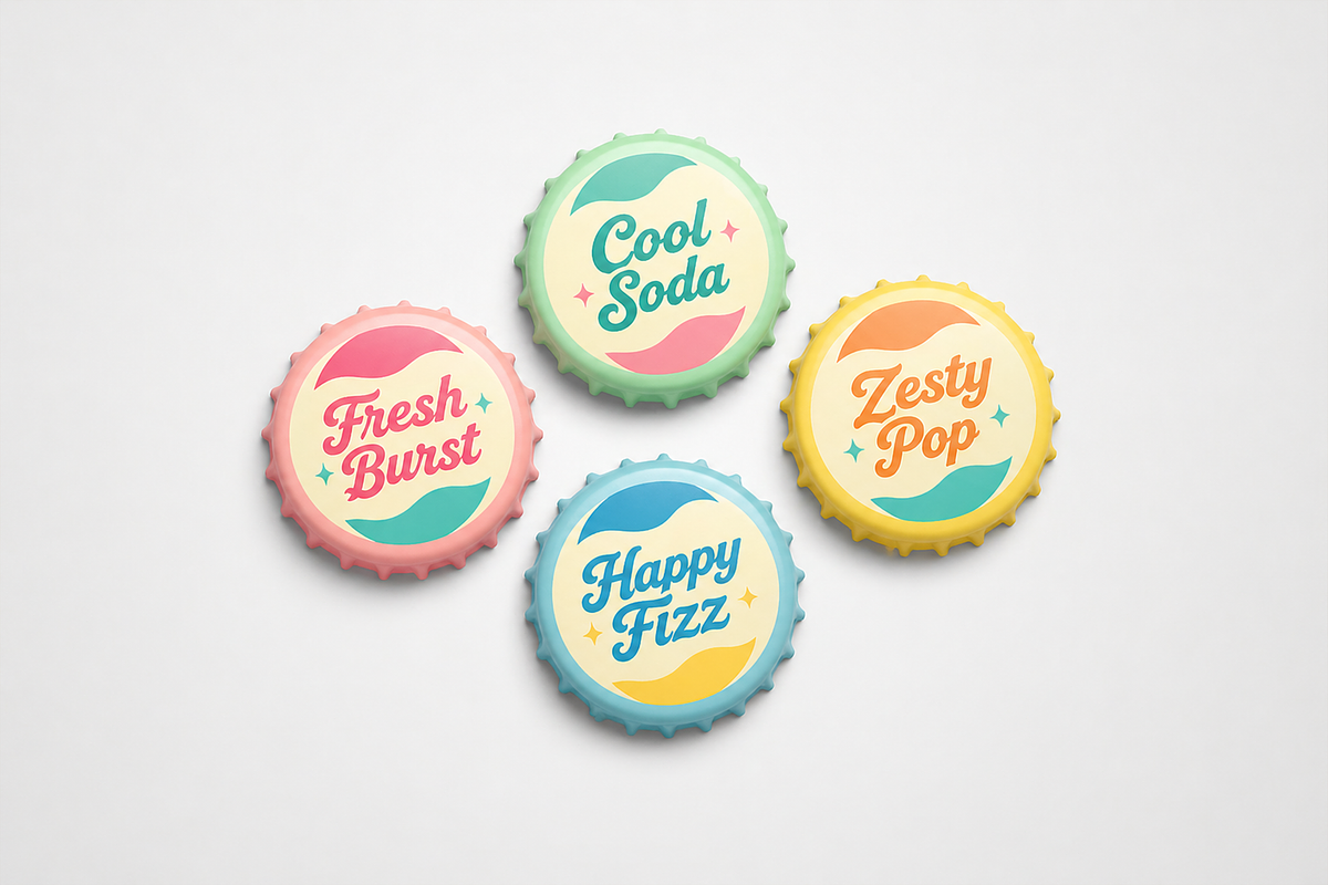 Bottle Cap Mockup, a Product Mockup by Custom.scene (Photo 4 of 4)