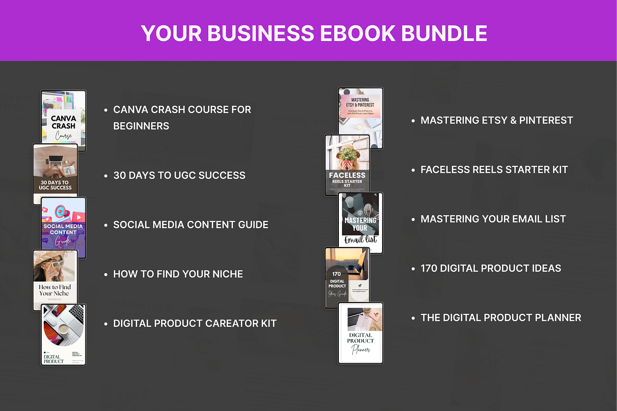 20 PLR Business eBook Bundle, a Templates & Theme by Makii Templates (Photo 3 of 5)