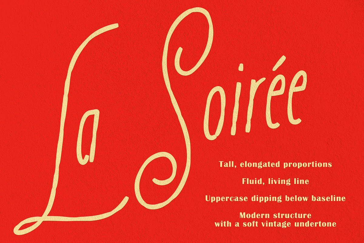 La Fine Signature Elegant Script, a Script Font by Struvictory.art (Photo 4 of 9)