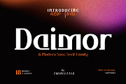 Daimor, a Sans Serif Font by twinstd (Thumbnail 1 of 14)