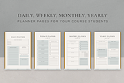 Course Workbook Canva Template, a Design Template by Studio Soluna (Thumbnail 14 of 16)
