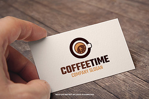 Coffee Time Logo Template