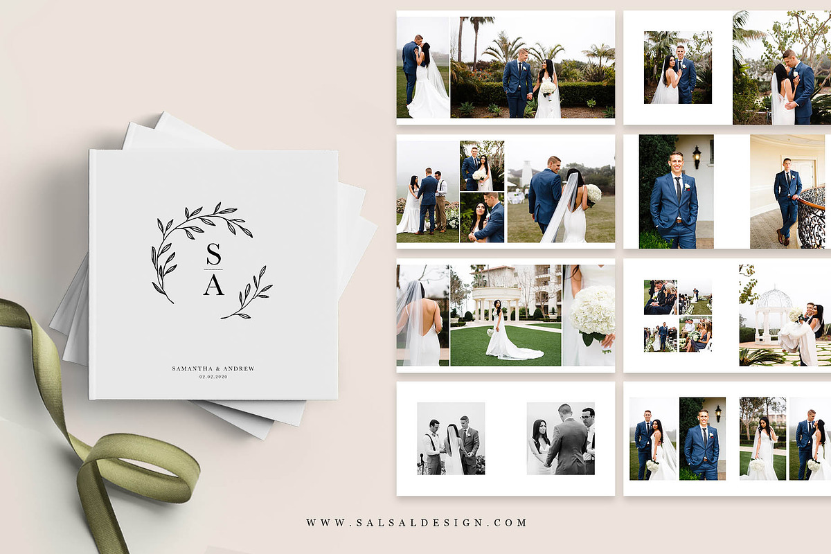 Wedding Photo Album template Al002, a Card Template by Salsal Design (Photo 1 of 3)