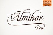 Almibar Pro, a Script Font by Corradine Fonts (Thumbnail 1 of 6)