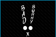 Bunny Bad Rabbit Happy Easter Eggs, a Graphic by Creativeusart (Thumbnail 2 of 4)