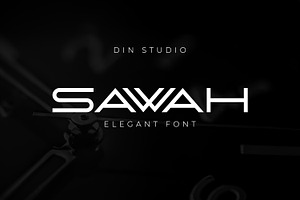 Sawah-Modern&Elegant Display Font