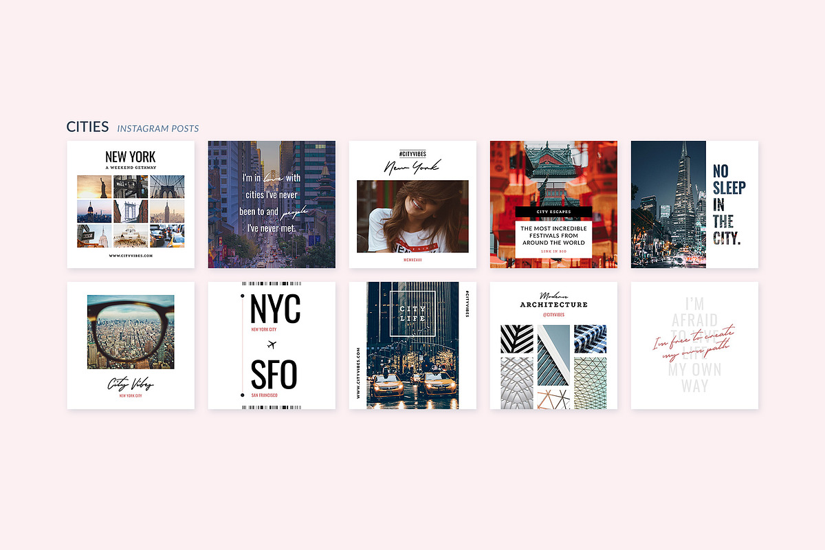 CANVA & PS Complete Instagram Bundle, a Social Media Template by Poego Social (Photo 40 of 52)