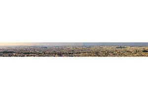 Panorama of the centre of Paris from the Maine-Montparnasse Towe, an Architecture Photo by Leonid Andronov