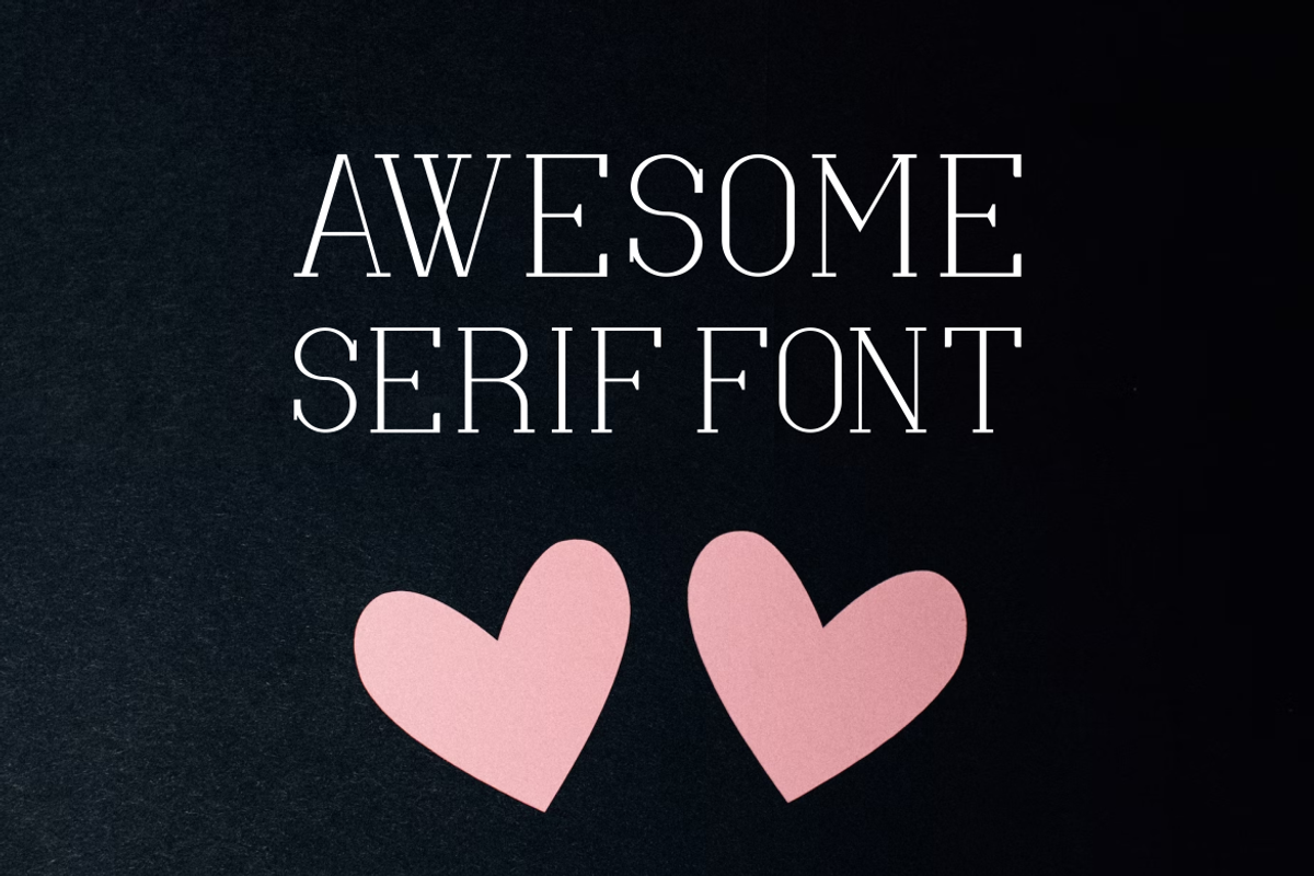 Wanxey Font, a Serif Font by albert_kalingga (Photo 3 of 5)