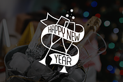 Happy New Year Lettering Graphics, an Illustration by Davihero (Thumbnail 7 of 12)