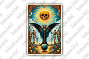 Halloween Tarot Card PNG Files, an Illustration by Sublimation Artist (Thumbnail 3 of 3)