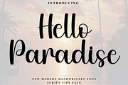 Hello Paradise, a Handwritten Font by FreshTypeINK (Thumbnail 1 of 8)