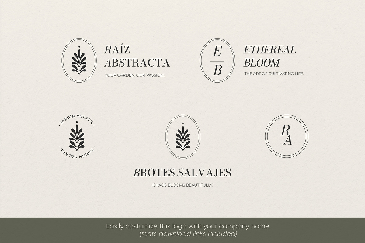 Raiz Abstracta Branding Kit, a Branding & Logo Template by 4to Pixel (Photo 6 of 7)