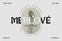 Merlove - Contemporary Display Font
