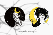 Celestial Women - Illustrations, an Illustration by Pretty Meerkat (Thumbnail 8 of 9)