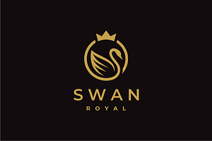 King Swan Logo, a Branding & Logo Template by yopie