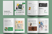 Modern Art Exhibition Portfolio, a Brochure Template by MightyDesign (Thumbnail 2 of 6)