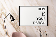 6 mockup posters in the interior, a Product Mockup by FilL239 (Thumbnail 6 of 7)