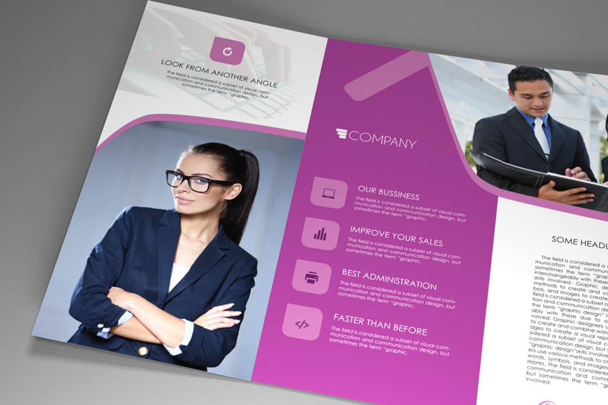 Trifold Indesign Brochure Fancy vol3, a Brochure Template by RudanStudio (Photo 6 of 7)