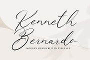 Kenneth Bernardo, a Handwritten Font by HaKi Studio (Thumbnail 1 of 5)