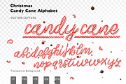Christmas Candy Cane Alphabet, a Decorative Illustration by verywell (Thumbnail 1 of 3)