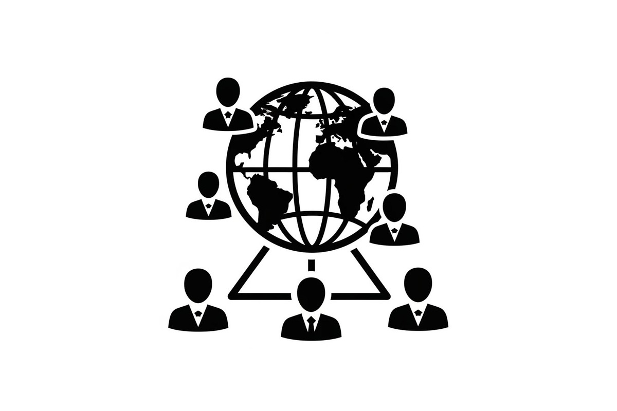 Global Network Silhouettes, a Graphic by hafijul (Photo 2 of 14)