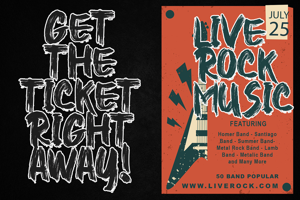 Higher Jump, a Script Font by Letterara (Photo 3 of 9)