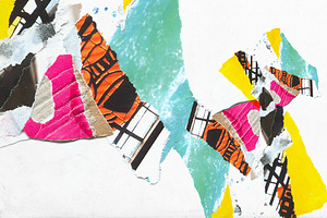 Scanned Paper Collages