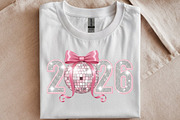 Pink Coquette New Year 2026 Png, an Illustration by SinaCreation (Thumbnail 2 of 10)