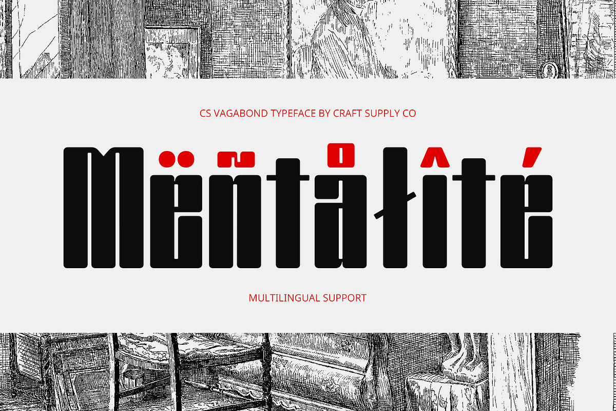 CS Vagabond – Condensed Font, a Sans Serif Font by Craft Supply Co. (Photo 7 of 8)