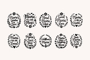 Floral Mama SVG Bundle, an Object Graphic by KAZ by IanMikraz Studio (Thumbnail 4 of 5)