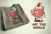 Christmas Box Vintage Cartoon, an Illustration by vectstudio (Thumbnail 5 of 5)
