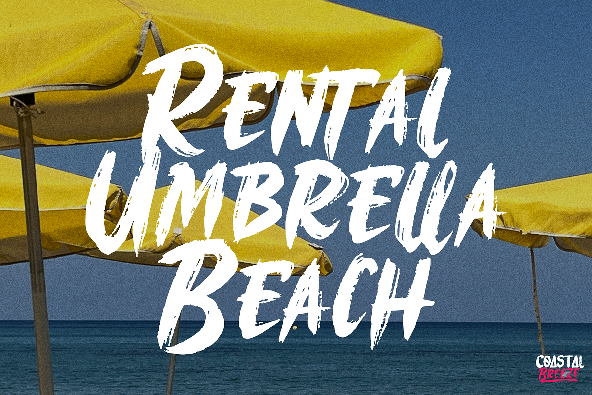 Coastal Threads | Brush Duo Font, a Handwritten Font by Denustudios (Photo 6 of 14)