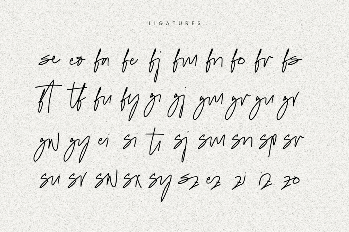 Figetress - Natural Signature, a Handwritten Font by tebaltipislab (Photo 5 of 14)
