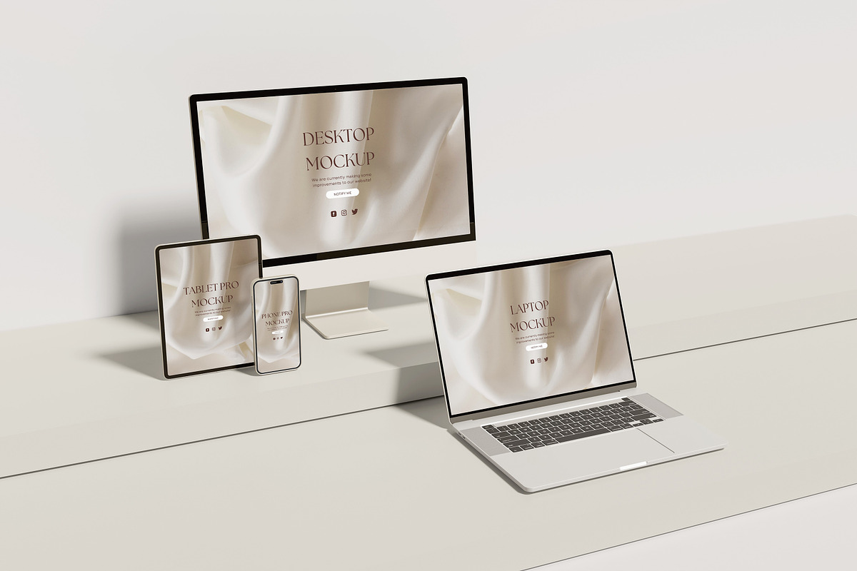 Multi Device Mockup, a Print Template by AKMAL STUDIO (Photo 12 of 12)