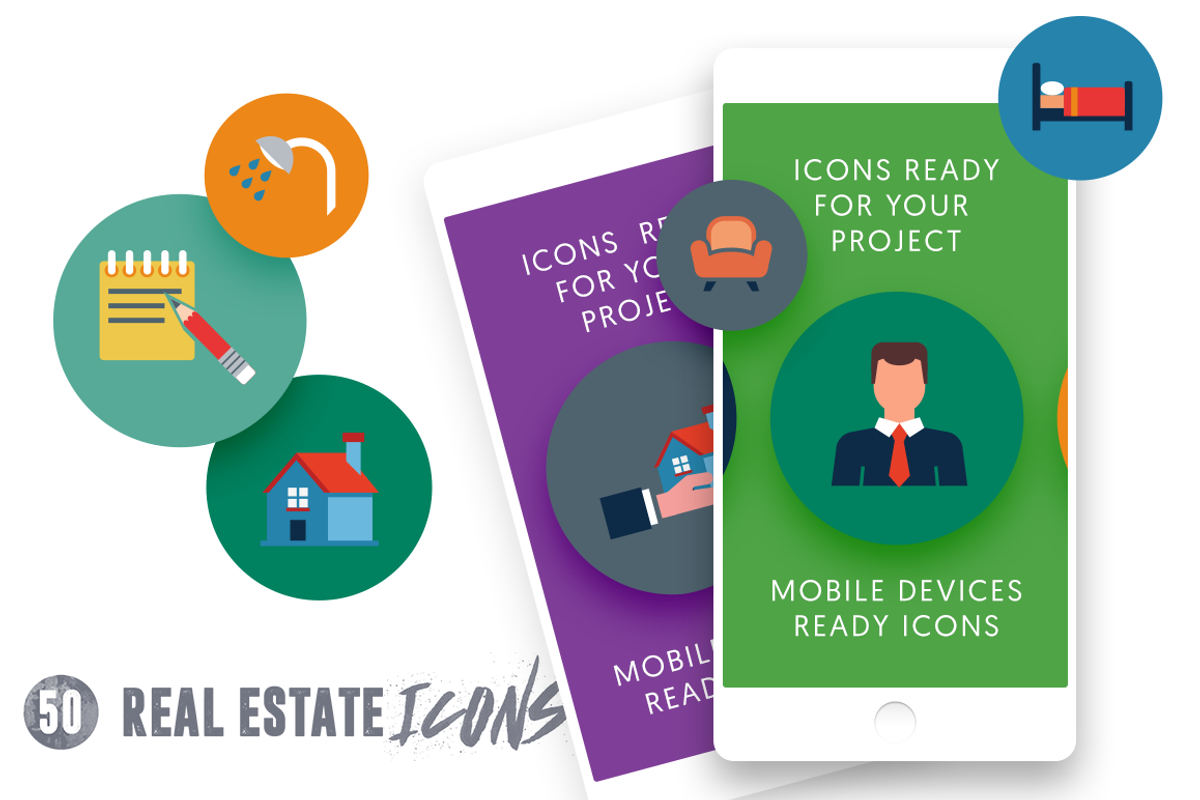 50 Real Estate Icons, an Icon by Dighital (Photo 4 of 6)