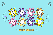 Bolo Bolo - Cartoon Font Types, a Font by KiddoGlyphs Studio (Thumbnail 1 of 3)