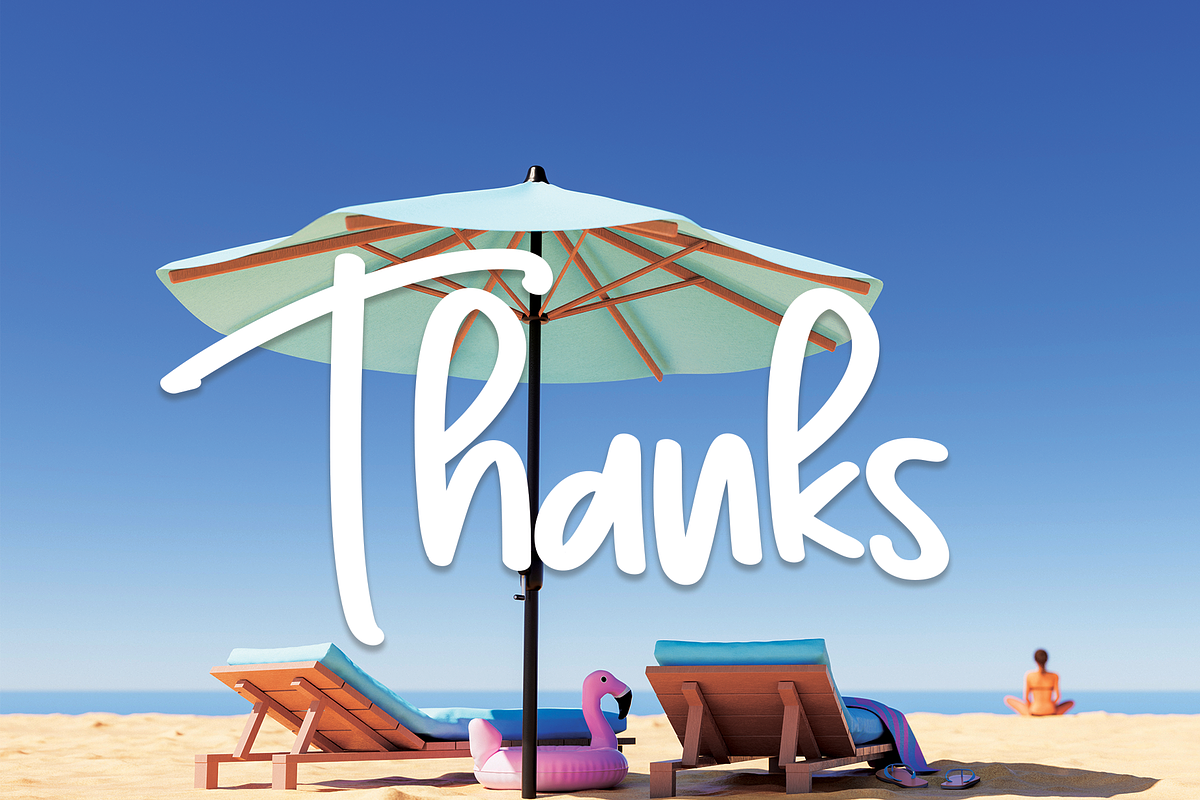 Flamingo | Script Font, a Script Font by Scratchones (Photo 2 of 8)