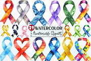 Awareness Ribbons Clipart Sublimatio, a Seasonal Illustration by Rose Art (Thumbnail 1 of 4)