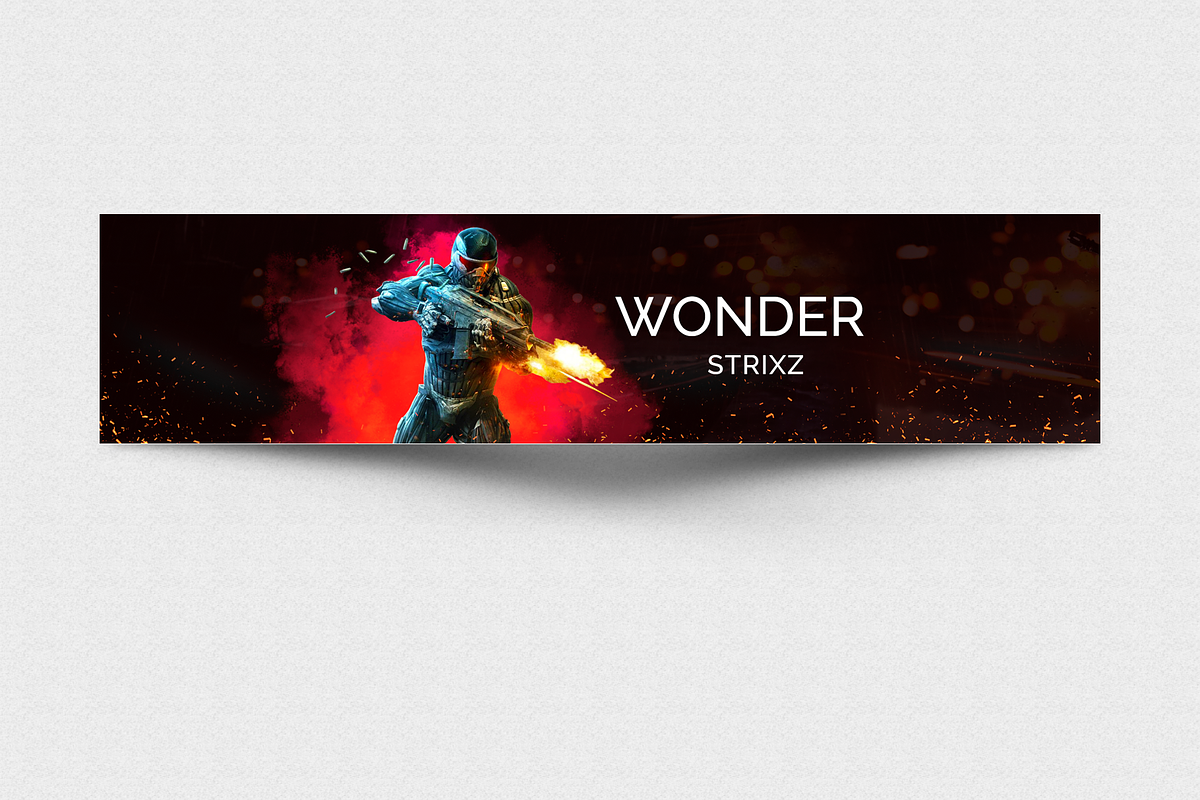 Youtube Gaming Header, a Social Media Template by Jaisivakumar (Photo 5 of 8)