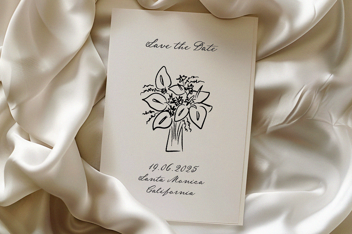 Whimsical Wedding Illustrations SVG, an Illustration by Calamar Studio (Photo 12 of 33)