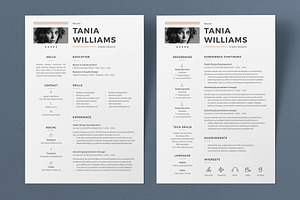 Resume Tania 2 Pages