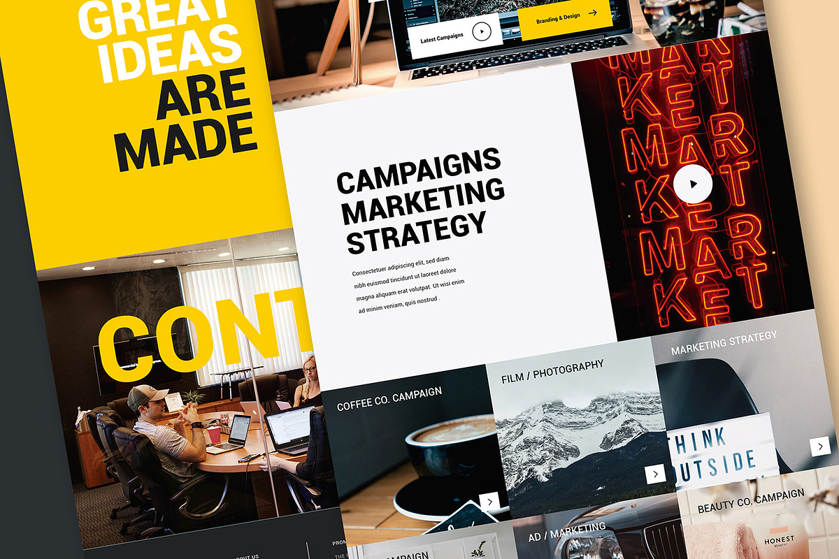 Marketing & Design - Website, a Landing Page Template by Design District (Photo 3 of 7)