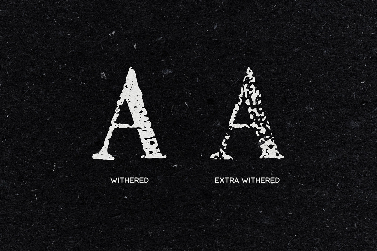 Croak Typeface preview 3