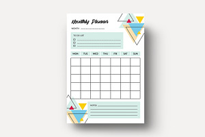 Monthly Planner, Weekly Planner V14