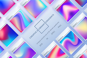 Creative & Vibrant Gradients Set