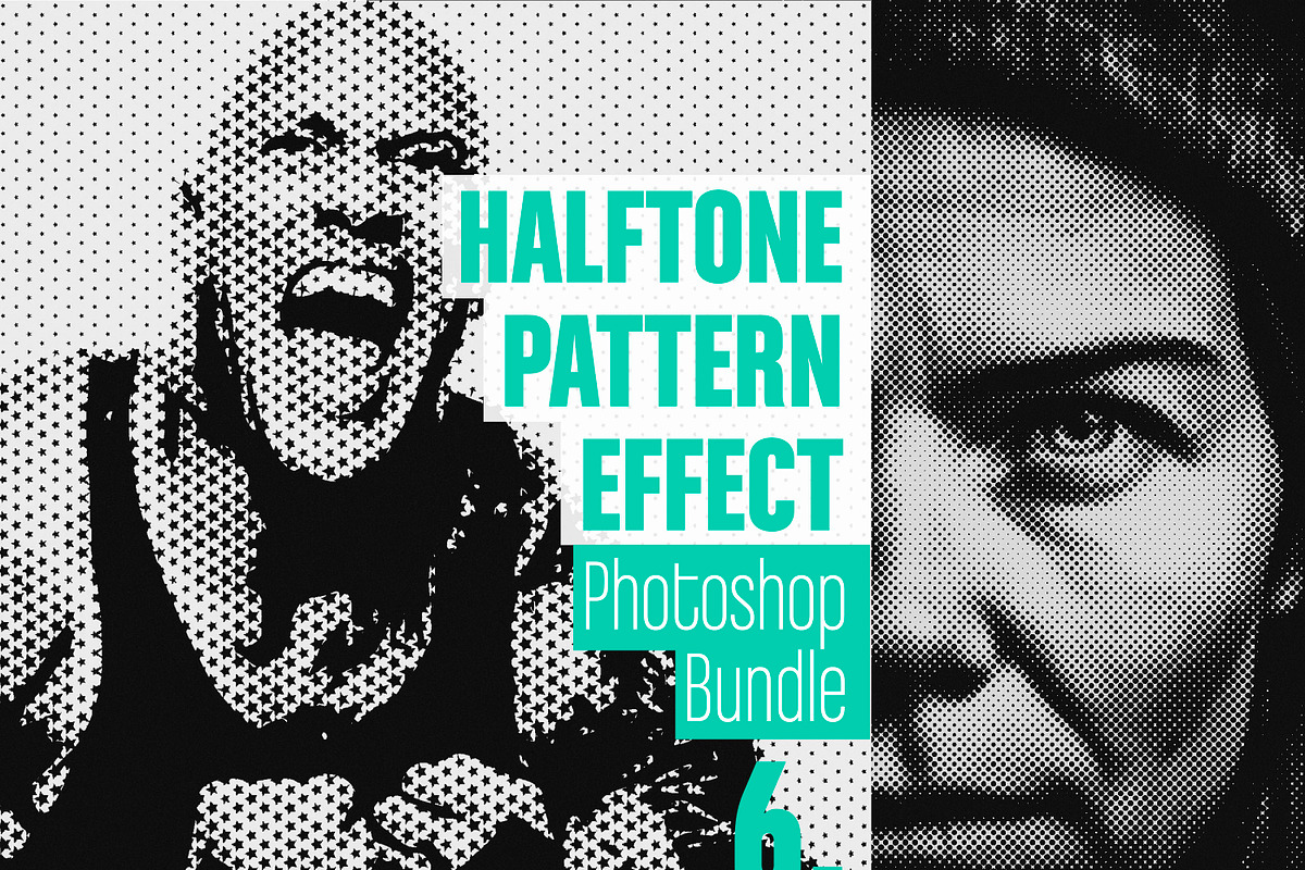 Halftone Master Bundle 2 Instant PSD, a Layer Style Add-On by LESZ Design (Photo 1 of 10)